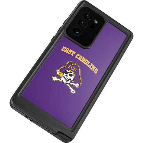 East Carolina University ECU Pirates Logo Galaxy Note20 Ultra 5G Waterproof Case